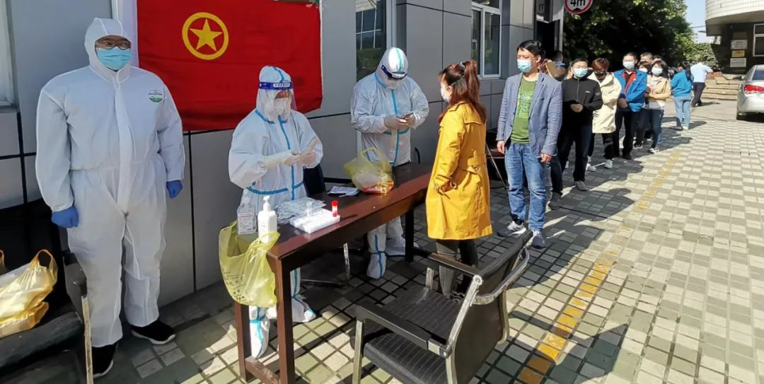 【筑牢疫情防控堡垒】风帆公司组织开展全员周核酸检测工作